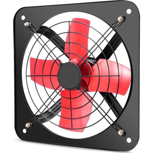 10/12/14 Inch Kitchen Exhaust Fan Wall Window Fan Strong Extractor Household Bathroom Ventilation Fan Bildge Blower Industrielle