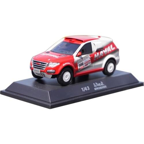 1/43 original Great Wall Haval Dakar rally car SUV alloy casting simulation car model collection display gift