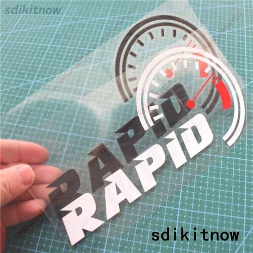 2021 NEW Car Dash board Decal Speed Sticker Styling windshield light Decoration For SKODA RAPID 2017 2018 accessories