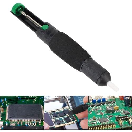 Soldering Sucker Powerful Desoldering Pump Vacuum Soldering Iron Desolder Gun Suction Tin Anti-skid Handle Hand Welding Tools