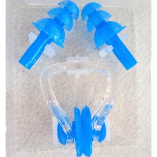 Silicone Swimming Nose Clip Christmas Tree Soft Earbud Waterproof Diving Earplug Water Sports Equipment