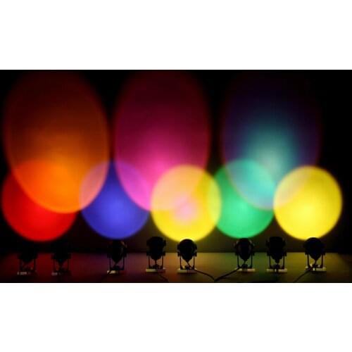 USB Rainbow Sunset Projector Atmosphere Night Light Home Coffee Shop Bar Coffee Background Wall Decoration Colorful Lamp
