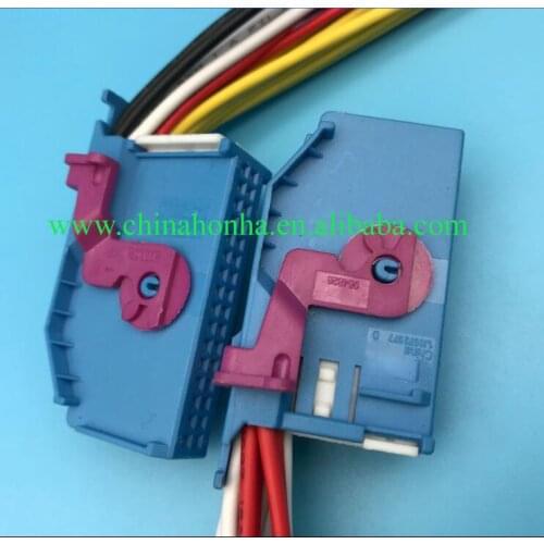 1/2/5 pcs 32 pin Wire Harness Plug Adapter Socket Connector Blue 1J0972977D