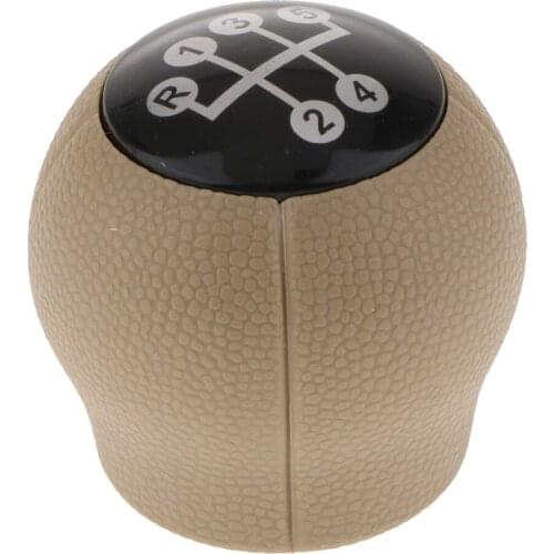 PVC+PU 5 Speed Car Ball Gear Shifter Lever Shift Knob For Opel Astra F G