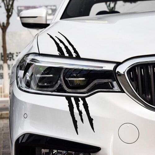Car Sticker Monster Claw Scratch Stripe Marks Decal for Seat ibiza 6j 6l fr Ateca Altea xl leon 2 ateca fr ibiza Alhambra