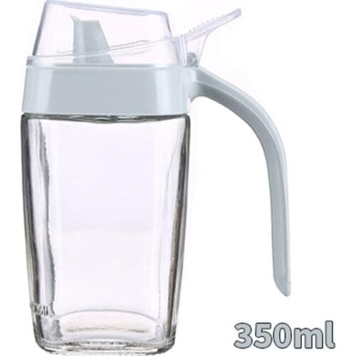 Lead-free Leak-proof Glass Oil Pot Household Kitchen Transparent Non-slip Oil Sauce Pot 3