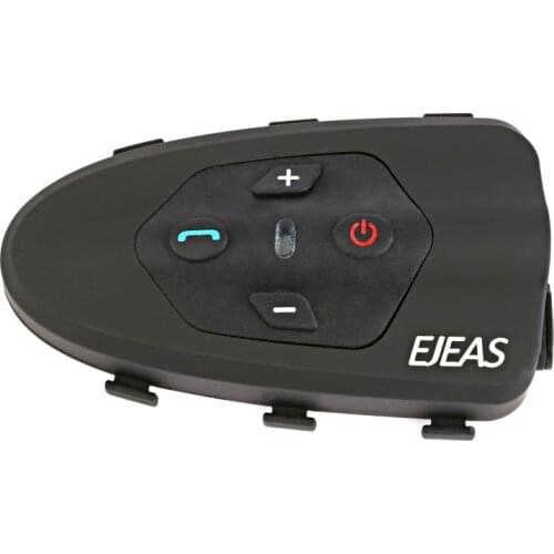 EJEAS Eagle 2 Way Bluetooth Bicycle Helmet Intercom 200hrs Standby Interphone Headset