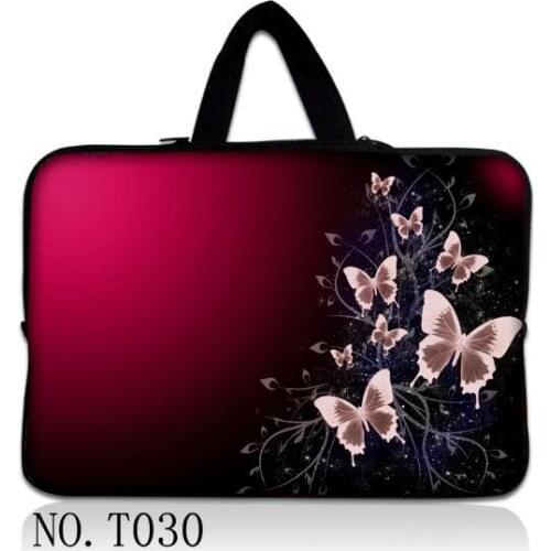 Butterfly Laptop Sleeve Bag for 2020 Macbook Dell HP Asus Acer Lenovo Notebook Pro Air 11 13 13.3 14 15.6 inch Neoprene Cover