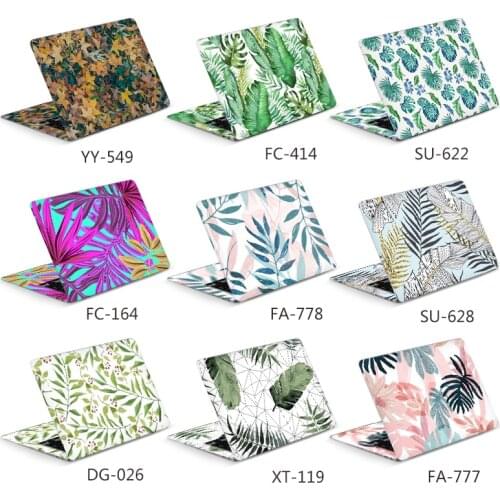 DIY leaf double-sided universal laptop sticker laptop skin for MacBook / HP / Acer / Dell / ASUS / lenovo