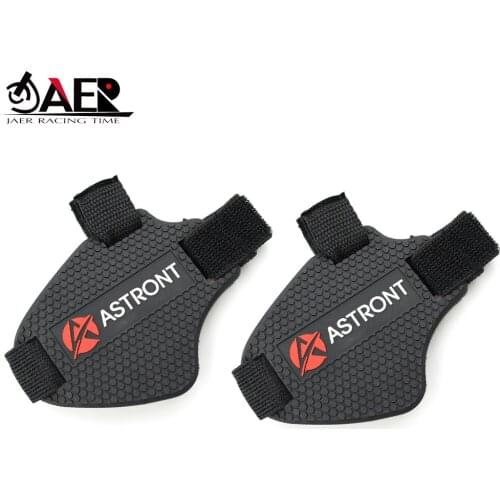JAER Pair Motorcycle Shoes Protective Motorcycle Gear Shifter Shoe Boots Protector Gear Hood Cushion Shift Pad Accessories