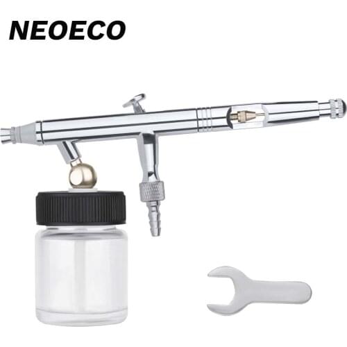 0.5mm 22cc Siphon Feed Dual-Action Airbrush Kit Set for Model Art Craft Body Shoe Painting Auto Paint Hobby Air Brush Nail