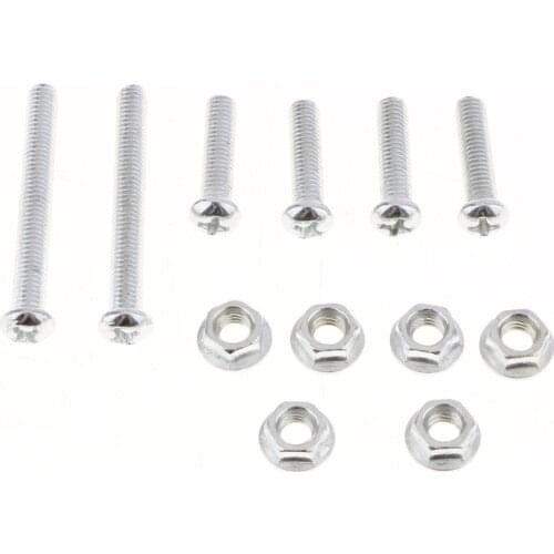 Set of 1(W/ HARDWARES)-Trailer Connector Plug Holder Mounting Bracket 7-Way