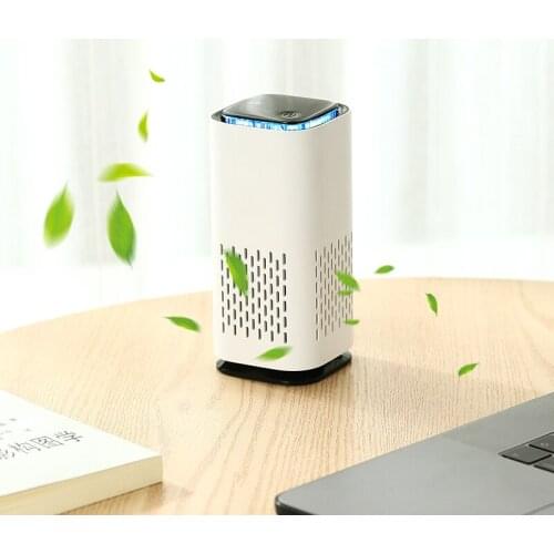 Portable Air Cleaner HEPA Air purifier Negative Ion Generator Car Air Purifiers
