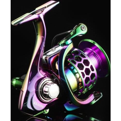 1000-4000 Fishing Spinning Reel Super Resistance 10-15KG Line Roller 14 and 1 BB Wheel Spool Fishing Tackle 2021 NEW