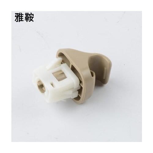 Sun Visor Hook Clip Bracket Grey Inner Hanger Clip Bracket Car Accessories hook rack for Honda Accord Odyssey 03-13