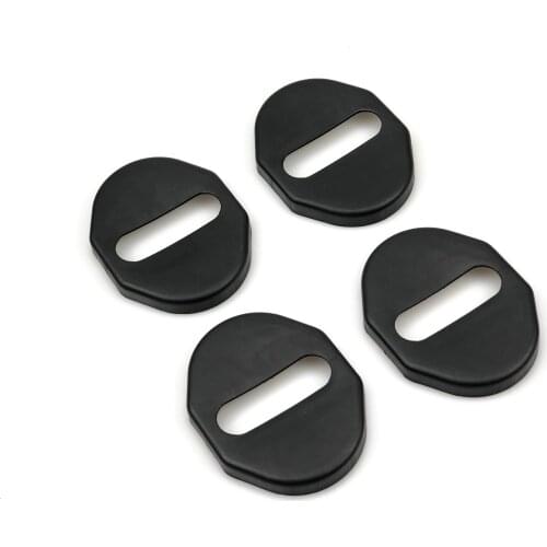 For Mitsubishi Lancer-Ex V93 V3 V5 For Pajero 2014 For Asx 2011 2012 2013 Door Lock Cover Protective Cover 4pcs car styling