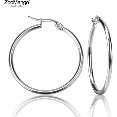 ZooMango Women's Silver Earrings
