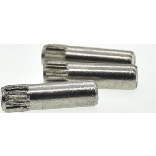 10/20Pcs M2 M2.5 M3 M4 M5 M6 M8 GB119 KnurledCylindrical Pin Parallel Pins 304 Stainless Steel