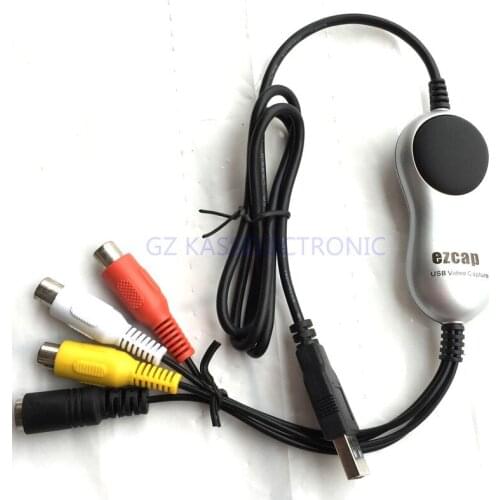 2017 new video grabber usb 2.0 with snapshot function for windows 7/8 hot selling free shipping