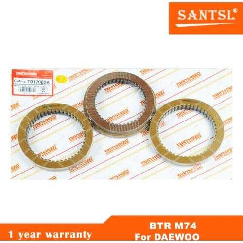 BTR 85LE 91LE 95LE M74 Auto Transmission Friction Kit Clutch Plates For DAEWOO 4 SPEED Car Accessories Transnation
