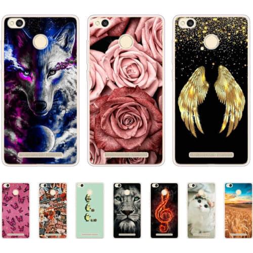Case For Xiaomi Redmi 3S Case Cover Soft Silicone For Xiaomi Redmi 3S 3X 5.0 inch Cover Back Case For redmi 3 S 3 Pro Shell