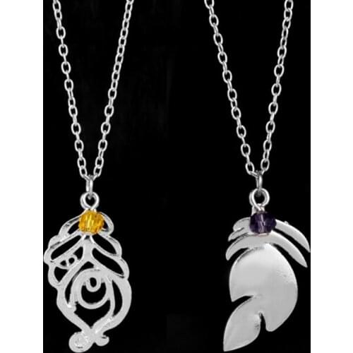Dongsheng Hot Game Jewelry League Legends XAYAH and RAKAN Couples Necklace LOL Jewelry Charms Pendant Choker Necklaces Collier