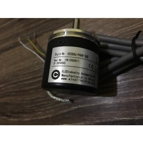 ELCO original authentic rotary encoder EB38A6-P4AR-360 Solid Shaft Encoder 5-30VDC