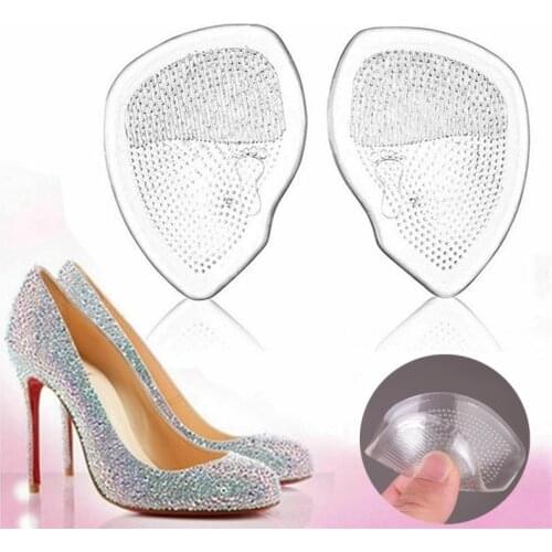 Gel Woman Forefoot Insole Pad For High heels,flat Feet insoles,Clear Cushion Soft Shoe Pads Insoles 1Pair Inserts Foot Care Pad