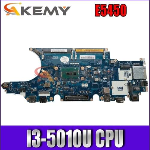 I3-5010U FOR Dell latitude E5450 Motherboard ZAM70 LA-A901P CN-07YWD9 7YWD9 07YWD9 Mainboard 100% tested