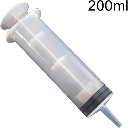 Reusable Plastic Syringe Hydroponics Plastic Syringe For Pets Nutrient Health Measuring Syringe Cat Feed Tools