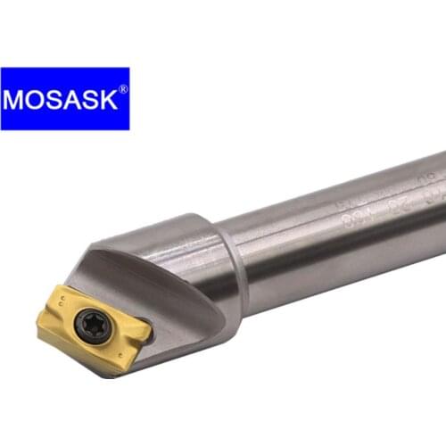 MOSASK SSK Holder 12mm Chamfer Mill Tool 45 Degree APMT 1135 Carbide Inserts CNC Lathe Milling Chamfering Cutter