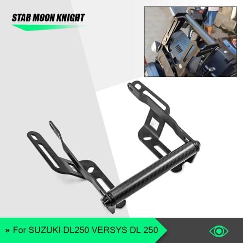 Motorcycle navigation support Windshield lifting function Adjustment GPS Phone Navigation Bracket For SUZUKI DL250 VERSYS DL 250