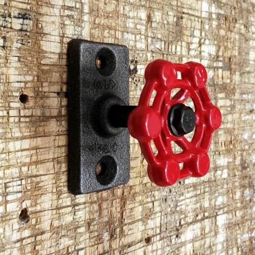 MTTUZK Black Industrial clothes hook fashion bathroom coat hook retro wrought iron clothing &coat hook robe hooks MT08