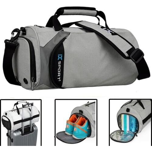 Men Gym Bags For Fitness Training Outdoor Travel Sport Bag Multifunction Dry Wet Separation Bags Sac De Sport