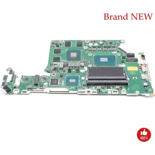 NOKOTION Brand NEW C5MMH C7MMH LA-E911P NBQ2Q11007 Main board For acer A715-71G laptop motherboard GTX 1050 SR32Q I7-7700HQ DDR4