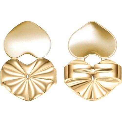 New Magic Crown Clover Crossing Earring Lift Hypoallergenic Earring Lifts 1 Pair