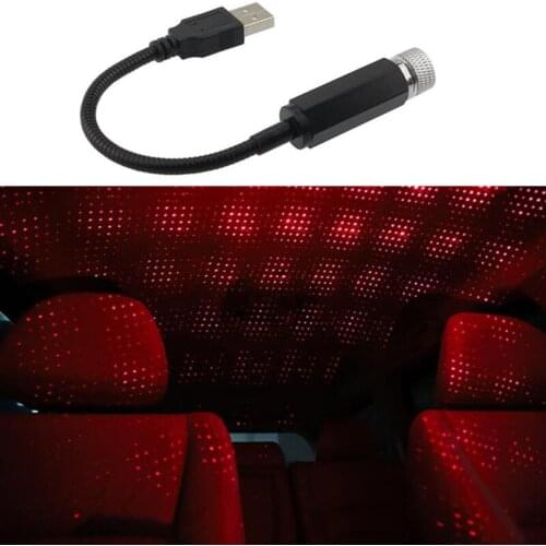 New Car USB LED Roof Star Night Lights Projector Light for Honda CRV Accord HR-V Vezel Fit City Civic Crider Odeysey Crosstour