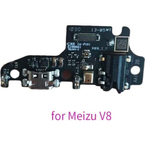 Original For Meizu V8 6T U10 M5S USB Charging Dock Connector Port Board Flex Cable