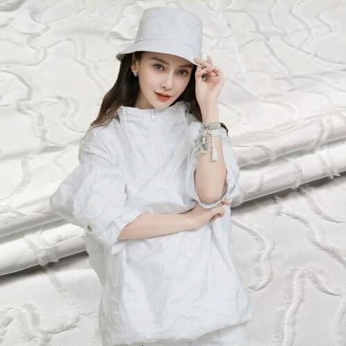 140cm Fashion Camouflage Cut Flowers Polyester Jacquard Fabric For Man Autumn Dress Pants and Suit DIY Cloth Sewing Material