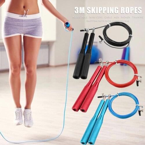 Durable Jump Ropes Multi-function Portable Outdoor Sports Fitness Bodybuilding Equipments 3m Crossfit Jump Skipping Ropes