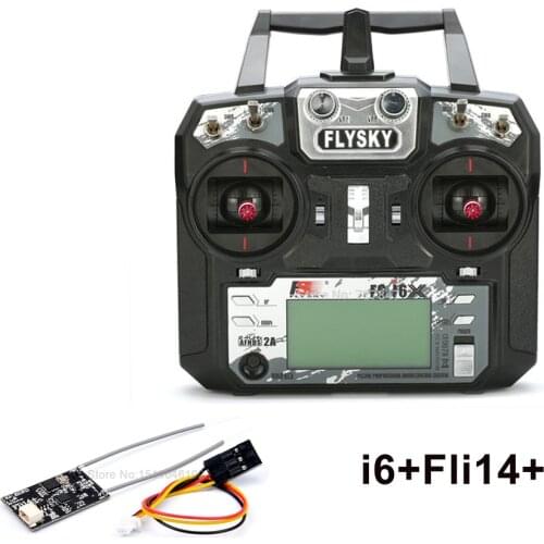 Flysky FS-i6X I6X 2.4GHz 10CH AFHDS 2A RC Transmitter With FS-iA6B / FS-iA10B / FS-X6B /FS-A8S / FS-IA6 Receiver For RC Airplane