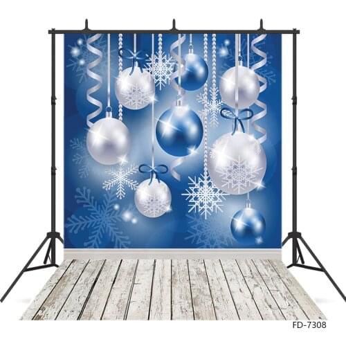 Christmas Wall Party Photography Backdrops for Photocall Vinyl Photoshoot Backgrounds for Portrait Children Baby Photo Studio