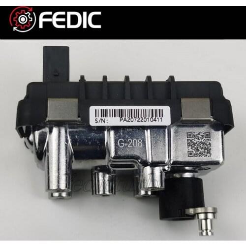 Turbo electronic actuator G-208 712120 6NW008412 gt1752v 750952 for BMW 120D E87 120 Kw 163 HP M46TU 2005
