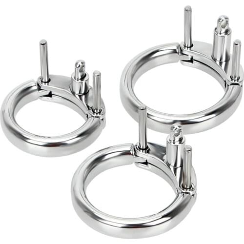 VATINE 3 Size Choose Restraint Cock Cage Accessories Chastity Device Male Masturbation Additional Cock Ring Male Penis Lock