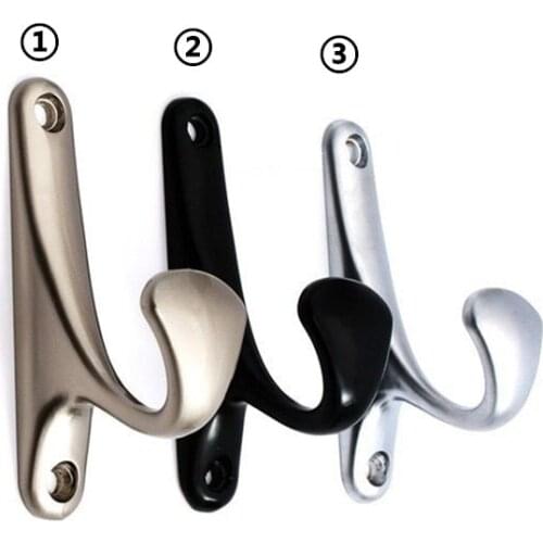 Vintage Alloy Hooks European Robe Hook Wall Mounted Clothes Coat Hook Flower Bathroom Accessories,Chinese Furniture Hardware,1PC