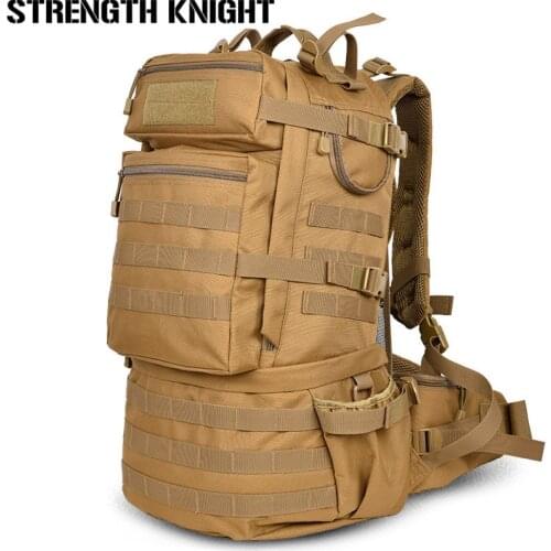 50L Large Capacity Military Army Tactics Backpack Men Travel Backpack Waterproof Camouflage Rucksack for Hike mochila militar