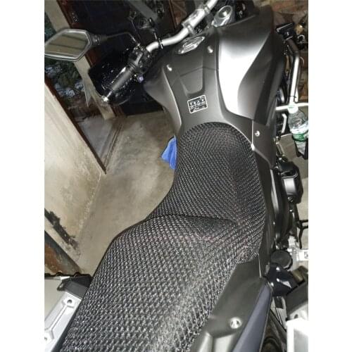 Moto Accessories Protection Cushion Seat Cover for Loncin Voge 500ds Lx500-a 650DS Nylon Fabric Saddle Seat Cover