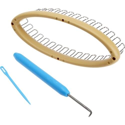 1set Knitting Loom+Hook+Needle For Socks Making Small manual hosiery Mini Knit Machine Sewing Tool 32 Peg Loom Handmade DIY