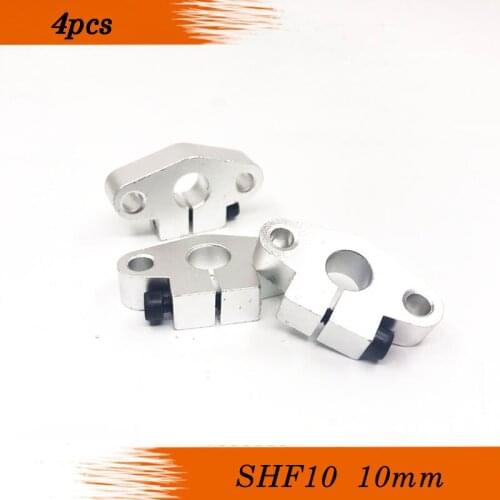 4pcs/lot Free shipping SHF10 10mm shaft support linear rail support CNC Router XYZ 3d printer
