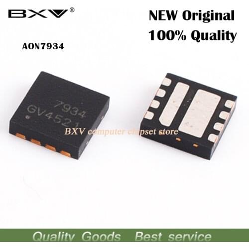 5pcs AON7934 AO7934 7934 MOSFET QFN-8 new original free shipping